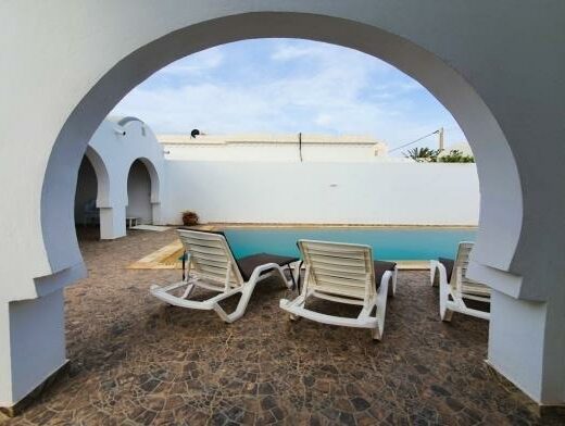 Villa Fattouma avec piscine — 6 personnes — Midoun, Djerba