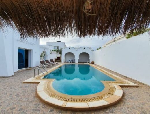 Villa Fattouma avec piscine — 6 personnes — Midoun, Djerba