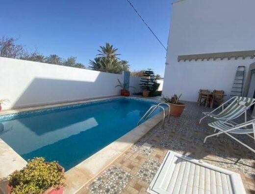 Villa Feriel avec piscine — 6 personnes — Route du Phare, Djerba