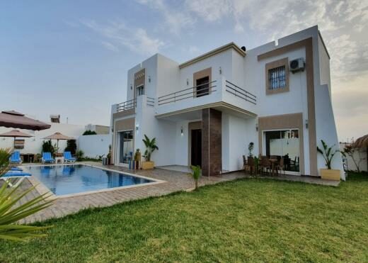 Villa Imed avec piscine — 10 personnes — Tezdaine, Djerba