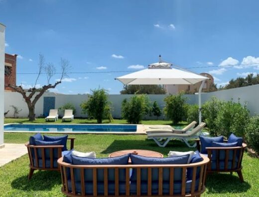 Villa Khadija avec piscine — 8 personnes — Temlel, Djerba